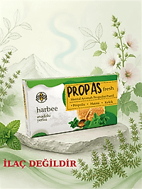 Harbee Propas Fresh Mentol Aromalı Propolisli Pastil 16 li Paket